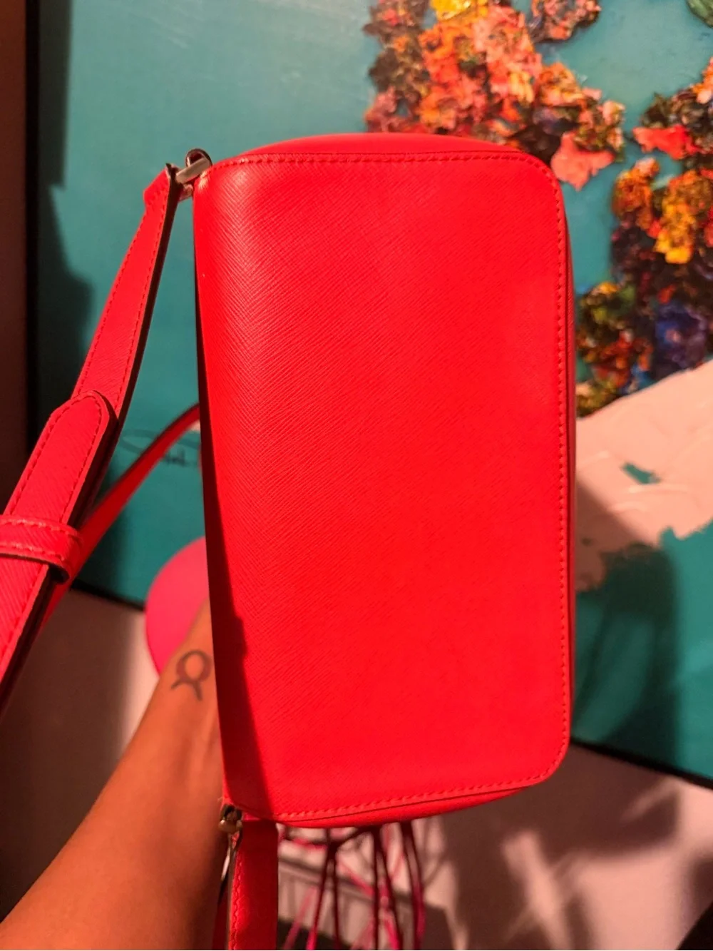 Kate Spade Lizzie Medium Flap Backpack w/Matching Wallet